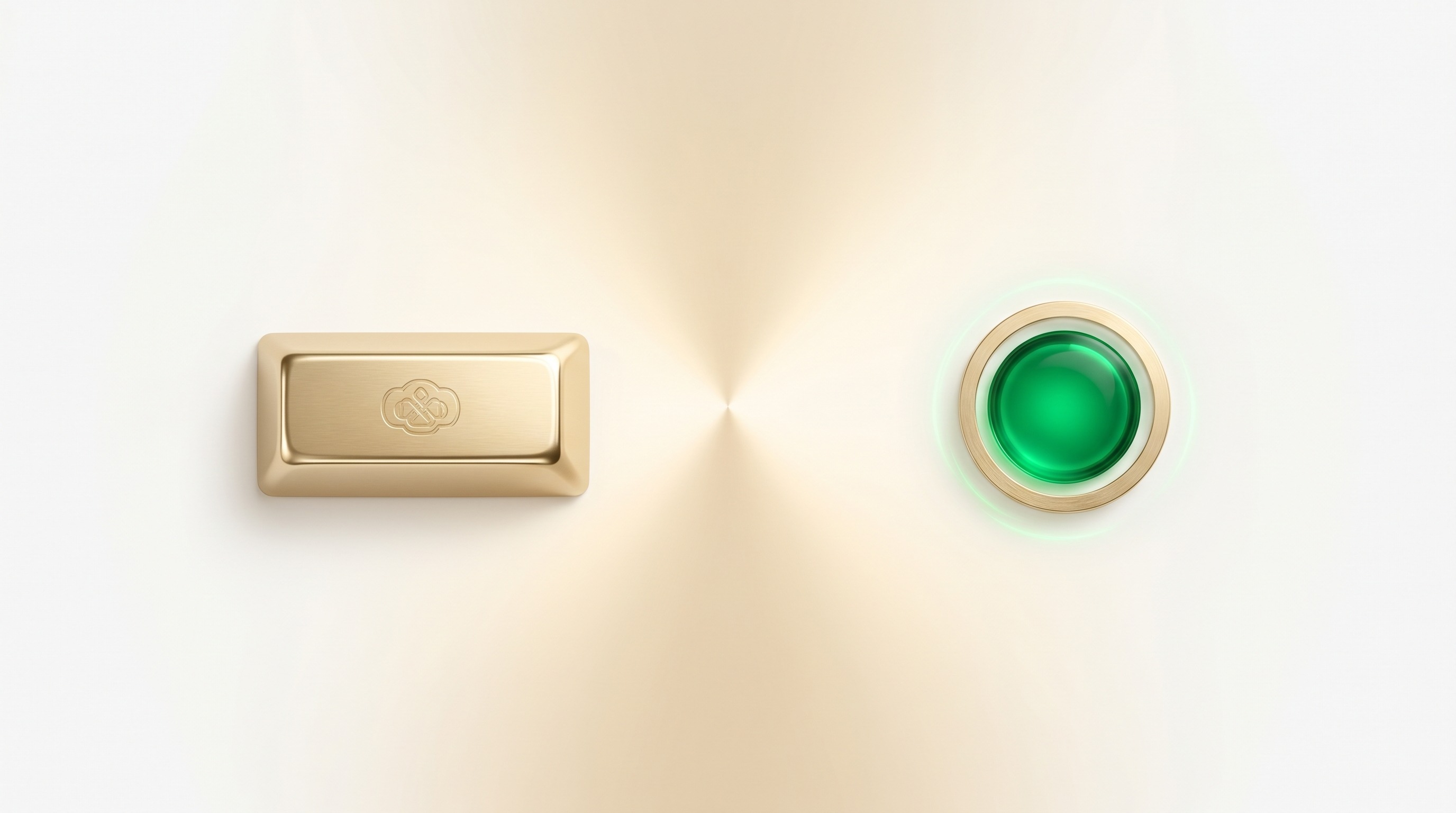 A trusted gold-buying business online with a fast enquiry response indicator in gold and emerald.